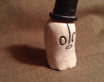 top hat ghost etsy top hat ghost etsy
