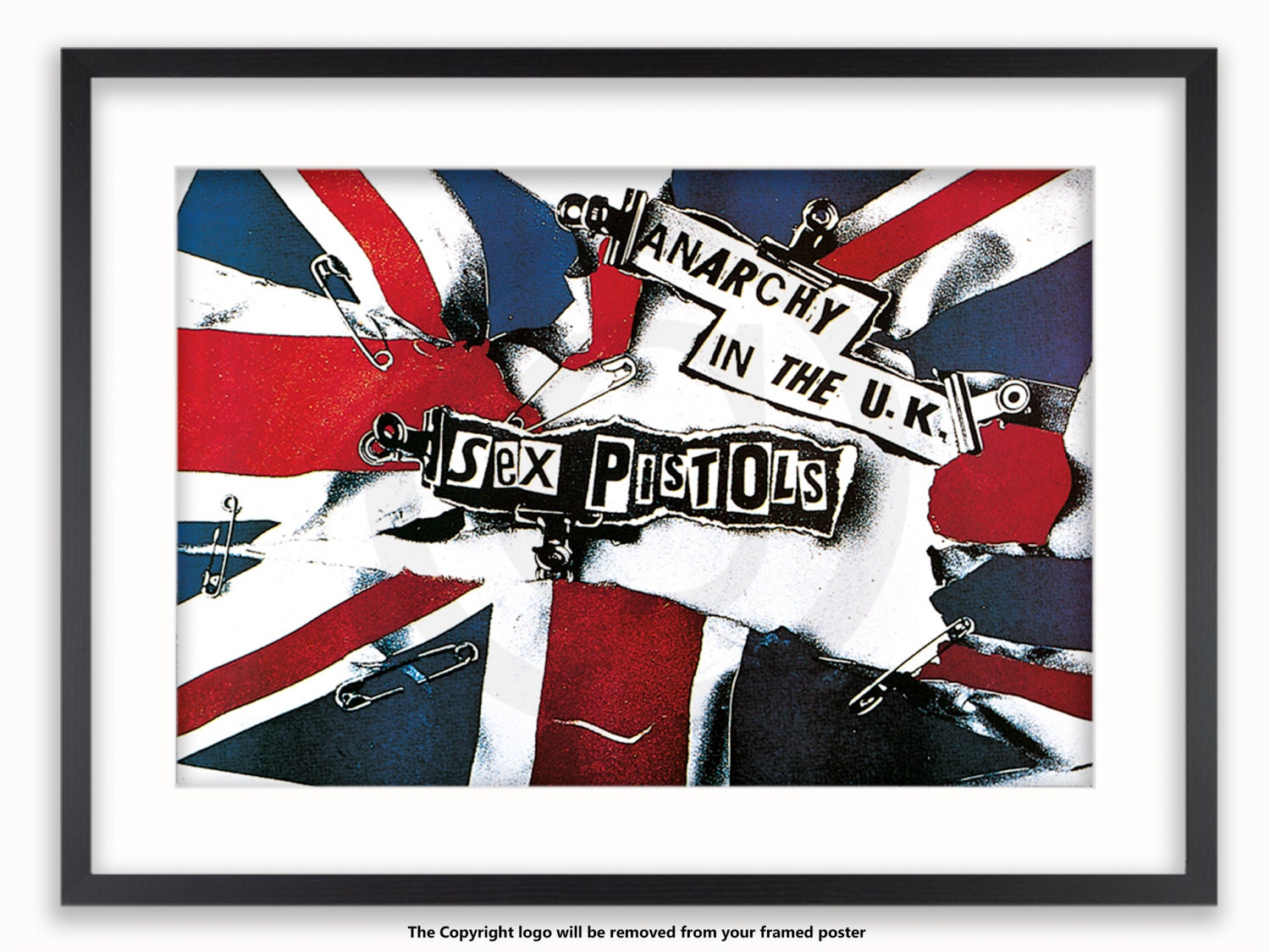 The Sex Pistols Anarchy In The Uk Poster 