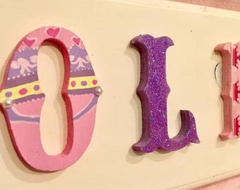 Olivia name art | Etsy