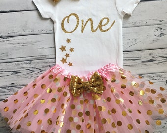 Pink Gold and Black Personalized Minnie Mouse 2nd Birthday