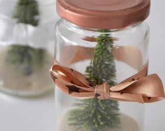 Christmas tree in the glass / Christmas tree