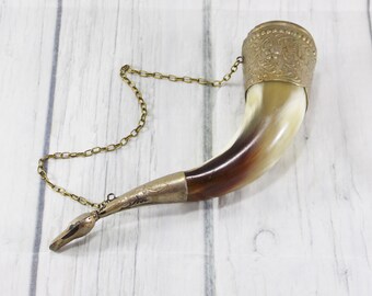 Birthday gift traveler Wedding gift hunting gifts animal horn Lake house wall art Little cup retro collectable souvenir cup Game of thrones