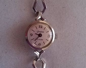 Lady's wristwatch, Glashutte 17 watch, Wristwatch, Wristwatch 80s, German wristwatch, Quality wristwatch, Vintage wristwatch