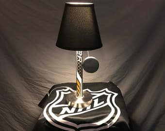 Stick and Puck Desk Lamp