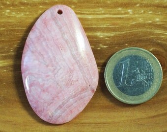 Natural, unique Argentina Rhodochrosite pendant