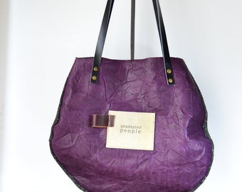 LEATHER WOOL Bag-URBAN