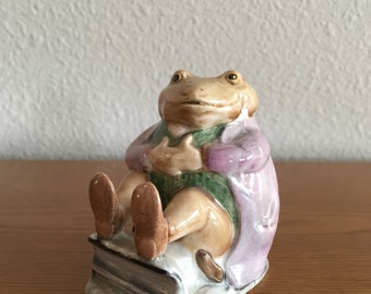 Mr. Jackson- Beatrix Potter Figurine by F. Warne & Co., Beswick, England- Copyright 1974