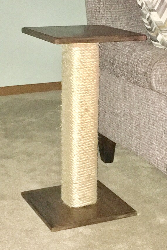 Cat Scratching Post Table