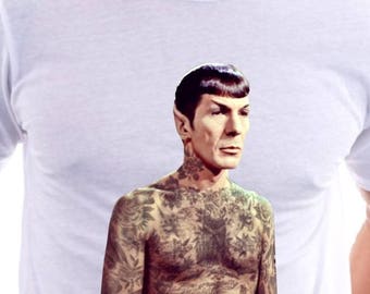 Inked Dr. Spock Star Trek Tshirt