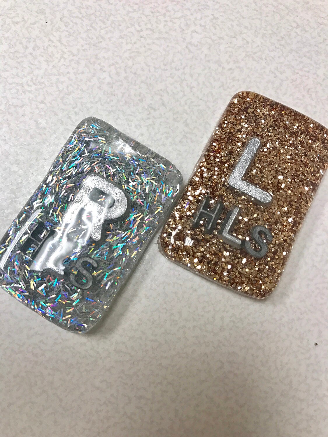 Glitter Xray markers