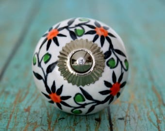 Round Ceramic Cabinet Knobs