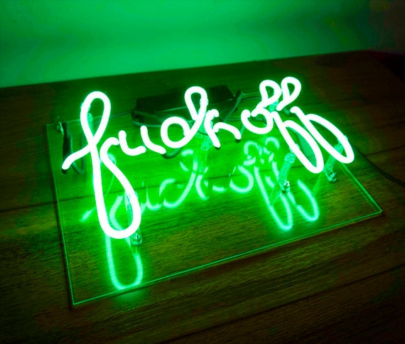 Slave nude teen Fuck neon green