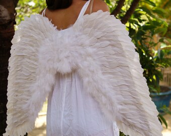 Adult Angel Wings white