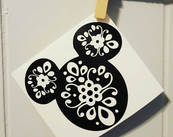 Decorative Mickey Mouse Car Decal Mickey Mouse Decal Mickey Mouse Sticker Disney Car Decal Disney Decal Disney Sticker Disney Mickey Decal