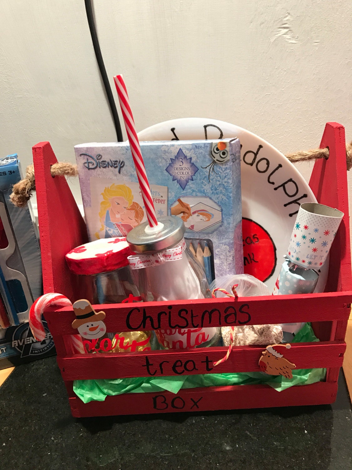 pre filled christmas eve box christmas crate christmas pre filled christmas eve box christmas crate christmas