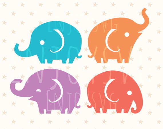 Download Cute Elephants svg file Cute Elephant svg Elephant SVG Baby