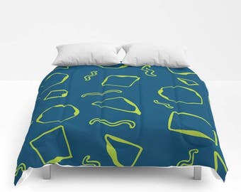 Pattern Duvet Cover, Queen Comforter, Comforter, Full Comforter, King Comforter,Bedding,Bedspread,Duvet Cover Queen, geometric, kids bedding