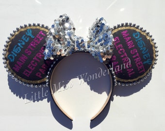 Electrical Parade Ears,light parade ears, mouse ears, minnie mouse ears,mickey ears,
