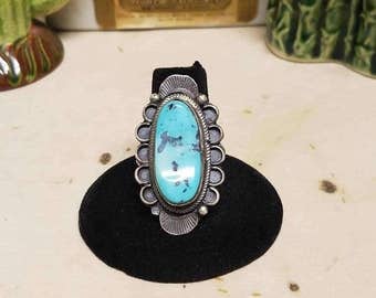 Vintage Navajo sterling silver ring
