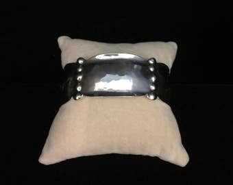 KALO Chicago Sterling Silver Cuff Bracelet | Vintage ca. 1920