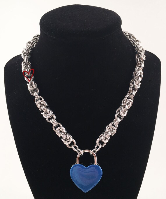 Submissive Locking Collar Discreet Day Collar by SlaveHeartJewelry