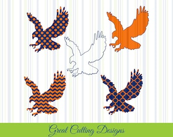Football SVG Cut File DXF file Eagle SVG Cricut svg Silhouette svg Vinyl Cut File Digital cut file Cricut cut file Silhouette dxf cut file