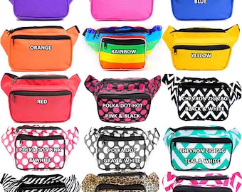 Fanny Packs CUSTOM / PERSONALIZED & FREE shipping by SoJourner Bags