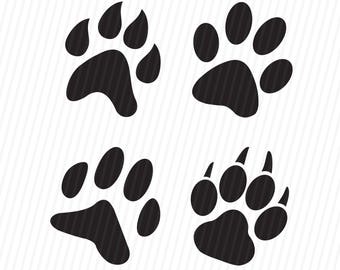 Download Dog paw svg | Etsy