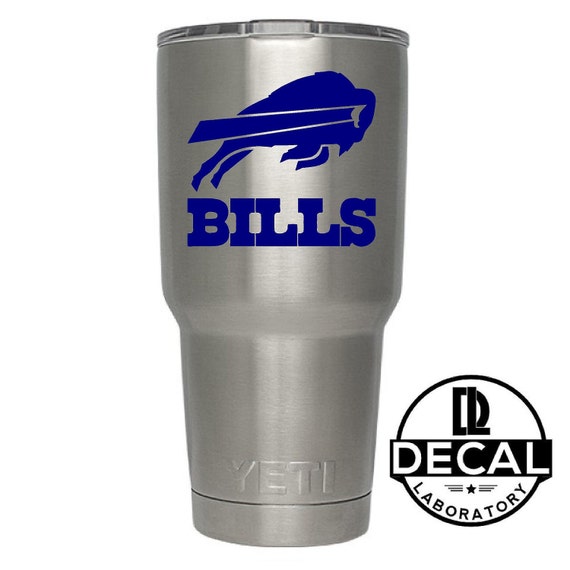 Yeti Decal Sticker - Buffalo Bills Decal Sticker For Yeti RTIC Rambler Tumbler Coldster Beer Mug