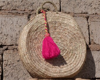 round straw bag,circle straw tote,straw basket,french market,beach tote,moroccan basket,straw handbag,french basket,summer bag,natural