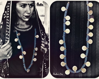 Original gypsy tribal and vintage Necklace / Belt