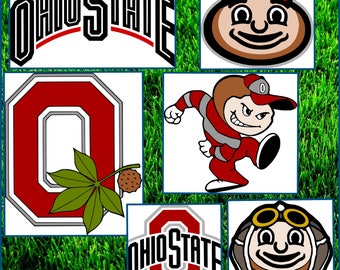 Ohio State SVG - Ohio State Football Layered SVG files - Ohio Designs for Cricut and Silhouette