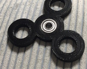 Fidget Tri-Spinner with specialty 696ZZ extra small bearings