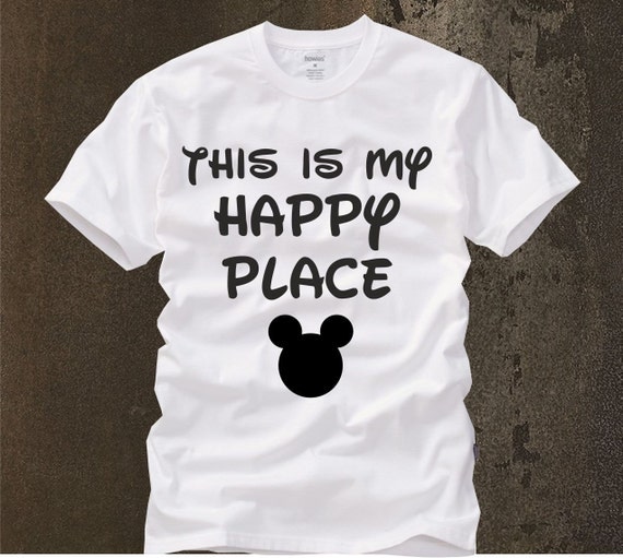 disney is my happy place shirt