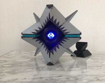 Custom Large Destiny Ghost 3D printed
