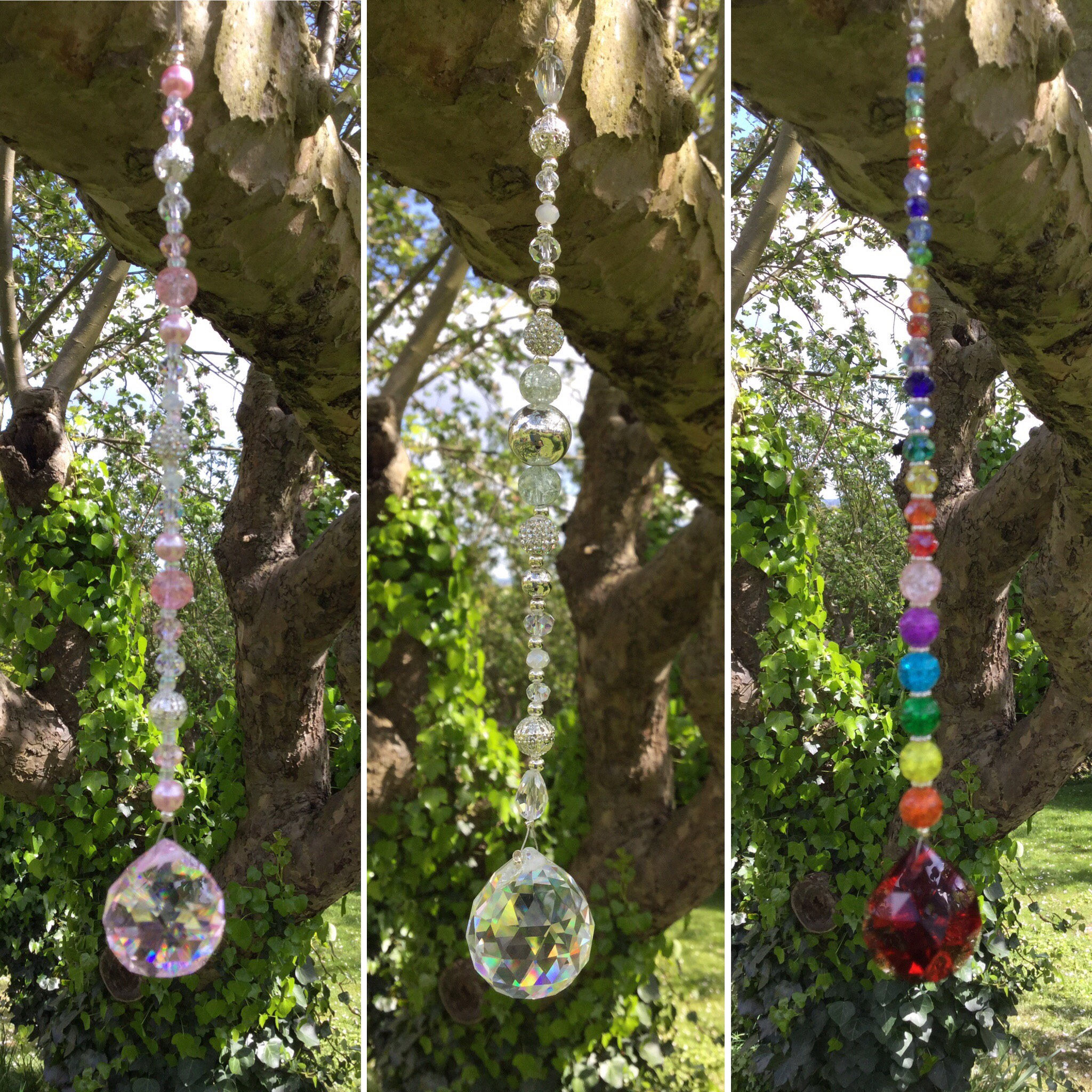 Hanging Crystal Prism Suncatchers