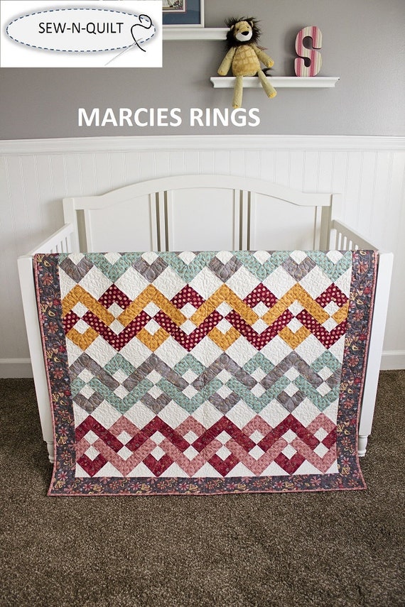 INTERLOCKING RINGS quilt pattern