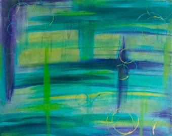 24x30 Original Abstract Acrylic Painting