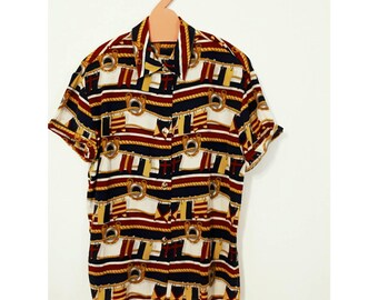 Vintage silk shirt.