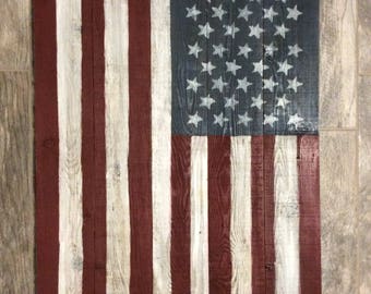 Gadsden Wood Flag Reclaimed Cedar Wood Patriotic 3D