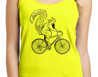 Squirrel on bicycle | Etsy