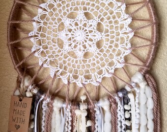 Boho Dreamcatcher - Neutral Tones