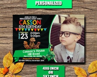 Good Dinosaur Invitation / Good Dinosaur Birthday Invitation / Good Dinosaur Invite / Good Dinosaur Birthday / Good Dinosaur Party