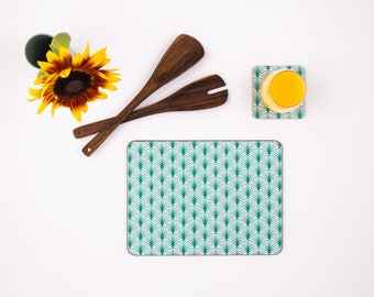 Art Deco Melamine Placemat set