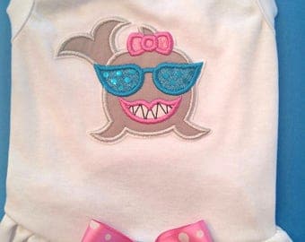 Girly Shark Dog Dress