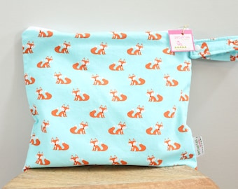 Wet Bag wetbag Diaper Bag ICKY Bag wet proof fox aqua gym bag swim cloth diaper accessories zipper gift newborn baby child kids summer