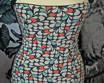 Party Dress/Reversable Cyber Mod Curve Hugging Stretch Dress