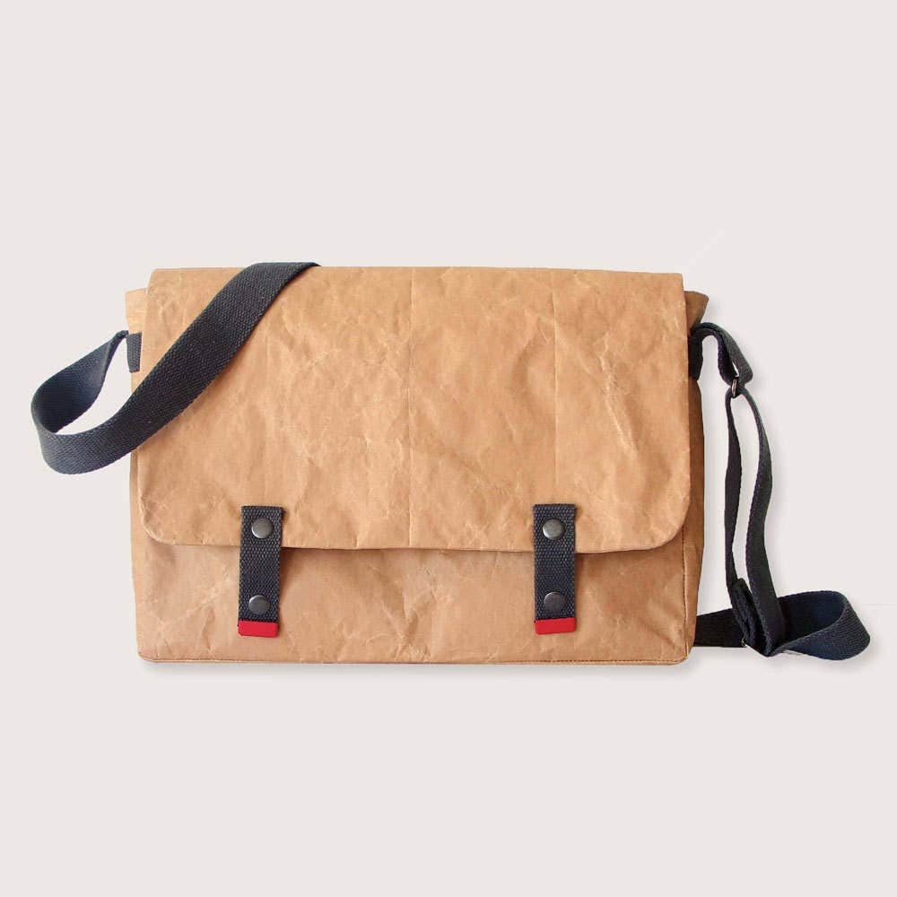 Paper & Cotton Messenger Bag