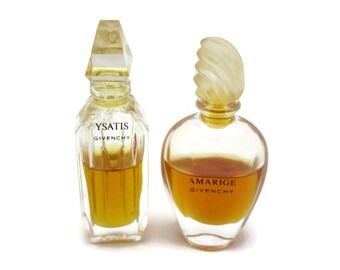Givenchy Vintage Perfume Minis - French Bottles, Paris, Miniature Perfume, Ysatis, Amarige