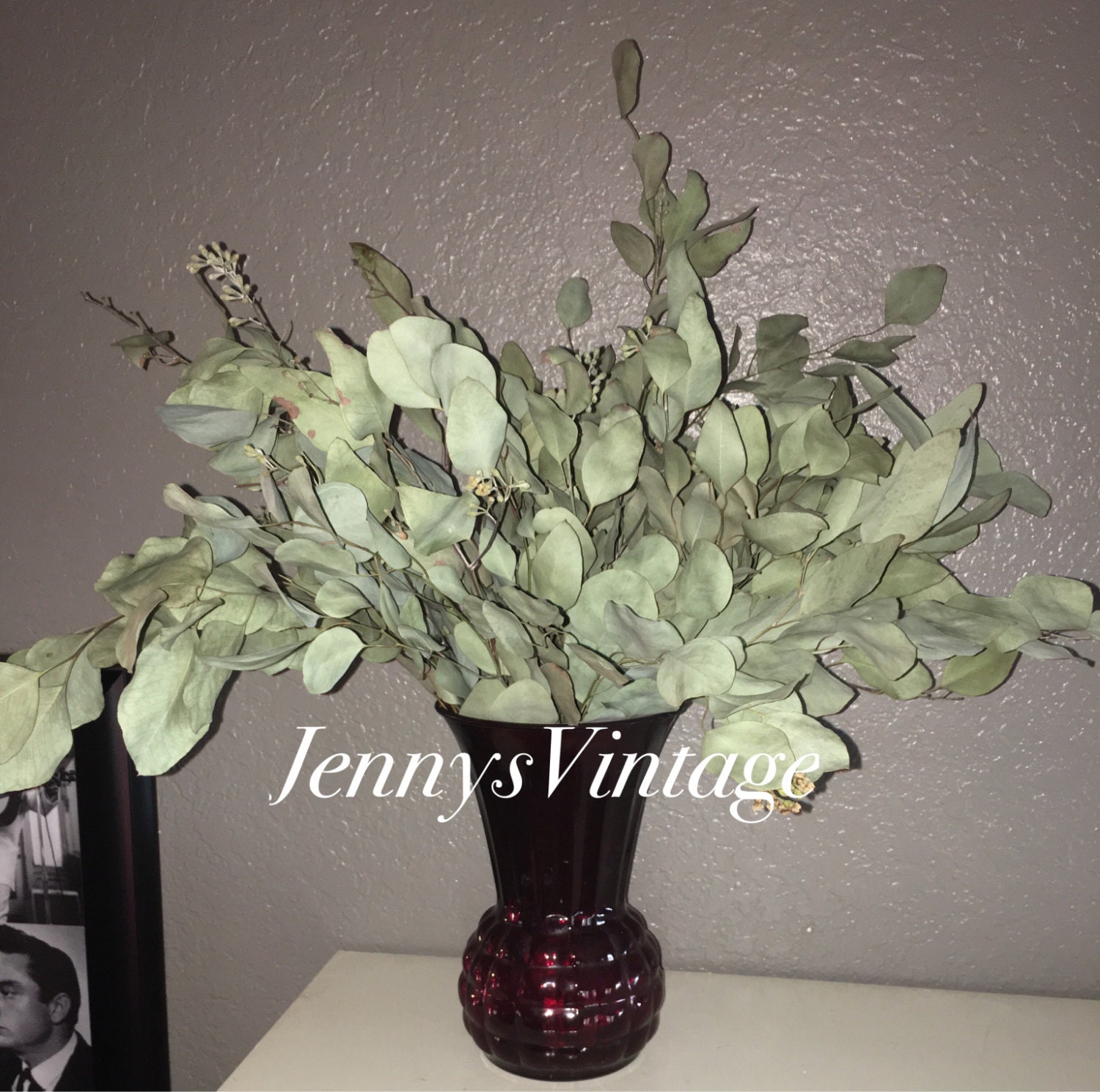 Dried Eucalyptus bouquet Eucalyptus leaves dried home decor
